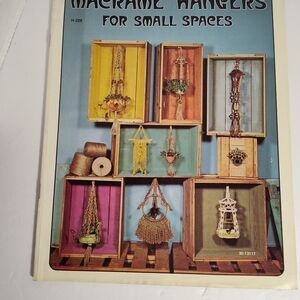 Macrame Hangers for Small Spaces Book